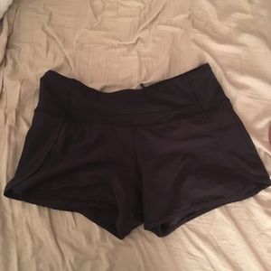 Lululemon Black Run Times Short 4”